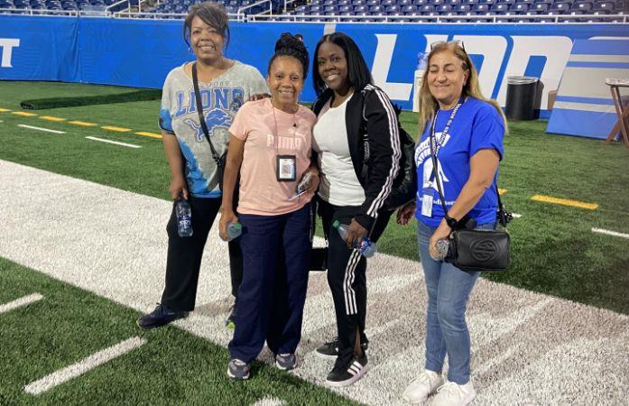  Gardner Crisis Team at Ford Field for Training